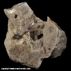 Mineral Specimen: Plumboan Crichtonite on Quartz from Fazenda Guariba, Presidente Kubitschek, Minas Gerais, Brazil