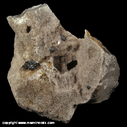 Mineral Specimen: Plumboan Crichtonite on Quartz from Fazenda Guariba, Presidente Kubitschek, Minas Gerais, Brazil Mineral Specimen: Plumboan Crichtonite on Quartz from Fazenda Guariba, Presidente Kubitschek, Minas Gerais, Brazil