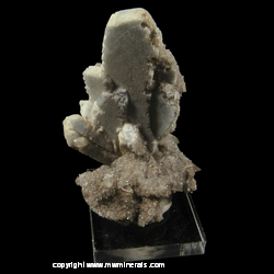 Mineral Specimen: Celestine, Calcite from Holloway Quarry, Berlin Twp., Monroe Co., Michigan Mineral Specimen: Celestine, Calcite from Holloway Quarry, Berlin Twp., Monroe Co., Michigan
