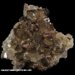 Minerals Specimen: Twinned Dolomite, Magnesite, Hematite from Brumado, Bahia, Brazil Minerals Specimen: Twinned Dolomite, Magnesite, Hematite from Brumado, Bahia, Brazil