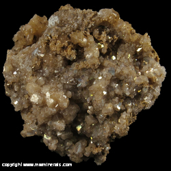 Minerals Specimen: Goyazite and minor Eosphorite on Iridescent Hydroxylherderite from Telirio claim, Linopolis, Divino das Laranjeiras, Minas Gerais, Brazil
