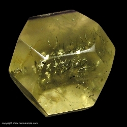 Minerals Specimen: Polished Fluorite with Chalcopyrite Inclusions from Cave-In-Rock, Hardin County, Illinois