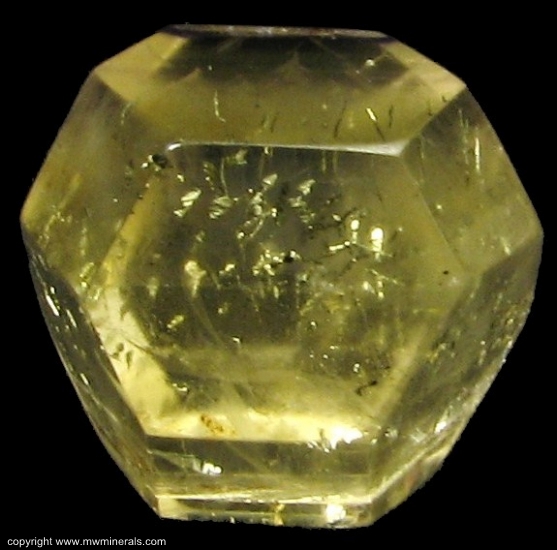 Mineral Specimen: Polished Fluorite with Chalcopyrite Inclusions from Cave-In-Rock, Hardin County, Illinois