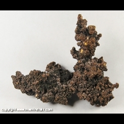 Mineral Specimen: Copper Crystals from Cheng Men Shan Deposit, Jiurui Mining District, Jiujiang County, Jiujiang Prefecture, Jiangxi Province, China Mineral Specimen: Copper Crystals from Cheng Men Shan Deposit, Jiurui Mining District, Jiujiang County, Jiujiang Prefecture, Jiangxi Province, China