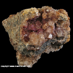 Mineral Specimen: Fluorite from Sounion area, Lavrion Dist. Mines, Lavrion Dist. (Laurium), Attiki Pref. (Attica), Greece Mineral Specimen: Fluorite from Sounion area, Lavrion Dist. Mines, Lavrion Dist. (Laurium), Attiki Pref. (Attica), Greece