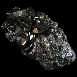 Mineral Specimen: Iridescent Hematite Crystals from Elba Island, Livorno Province, Tuscany, Italy