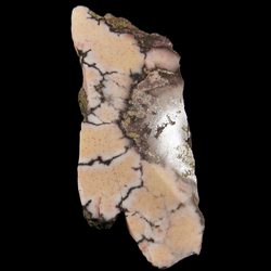 Minerals Specimen: Datolite with Epidote and Native Copper from Ridge Mine, Ontonagon Co., Michigan