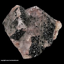 Mineral Specimen: Sphalerite on Fluorite from Alston Moor District, North Pennines, Cumberland, Cumbria, England; 1939 Mineral Specimen: Sphalerite on Fluorite from Alston Moor District, North Pennines, Cumberland, Cumbria, England; 1939