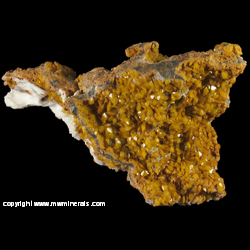 Mineral Specimen: Sturmanite from Kalahari manganese fields, Northern Cape Province, South Africa Mineral Specimen: Sturmanite from Kalahari manganese fields, Northern Cape Province, South Africa
