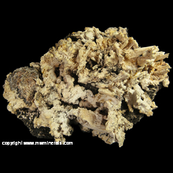 Minerals Specimen: Quartz Pseudomorph/Epimorph after Hemimorphite from Mapimi, Durango, Mexico