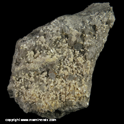 Minerals Specimen: Dresserite, Calcite, Mica from Francon Quarry, Montreal, Quebec, Canada Minerals Specimen: Dresserite, Calcite, Mica from Francon Quarry, Montreal, Quebec, Canada