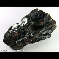 Minerals Specimen: Foliated Hematite with Jasper Bands from National Mine, National Mine, Tilden Twp., Marquette Co., Michigan Minerals Specimen: Foliated Hematite with Jasper Bands from National Mine, National Mine, Tilden Twp., Marquette Co., Michigan