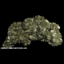 Mineral Specimen: Marcasite from Shullsburg area, Upper Mississippi Valley Dist., Lafayette Co., Wisconsin Mineral Specimen: Marcasite from Shullsburg area, Upper Mississippi Valley Dist., Lafayette Co., Wisconsin