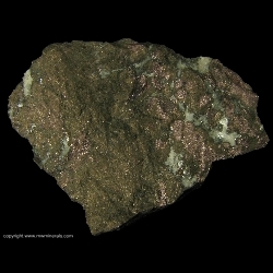 Minerals Specimen: Breithauptite and Nickeline from Cobalt area, Cobalt-Gowganda region, Timiskaming District, Ontario, Canada Minerals Specimen: Breithauptite and Nickeline from Cobalt area, Cobalt-Gowganda region, Timiskaming District, Ontario, Canada