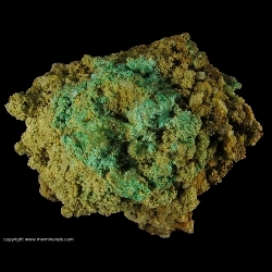 Minerals Specimen: Mixite from Northern Spy Mine, Eureka, Tintic District, Utah County, Utah, USA Minerals Specimen: Mixite from Northern Spy Mine, Eureka, Tintic District, Utah County, Utah, USA