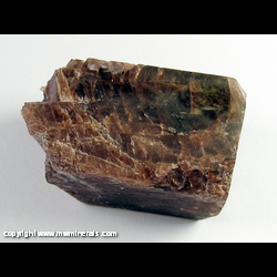 Mineral Specimen: Dichoric Andalusite Crystal from Jenipapo District, Itinga, Minas Gerais, Brazil Mineral Specimen: Dichoric Andalusite Crystal from Jenipapo District, Itinga, Minas Gerais, Brazil