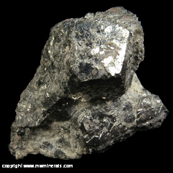 Mineral Specimen: Skutterudite Crystals from Aghbar Mine, Bou Azzer, Tazenakht, Quarzazate, Morocco Mineral Specimen: Skutterudite Crystals from Aghbar Mine, Bou Azzer, Tazenakht, Quarzazate, Morocco