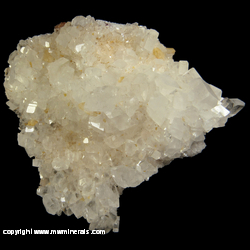 Mineral Specimen: Magnesite with Quartz variety: Golden Healer (double terminated), Uvite Tourmaline from Brumado, Bahia, Brazil Mineral Specimen: Magnesite with Quartz variety: Golden Healer (double terminated), Uvite Tourmaline from Brumado, Bahia, Brazil