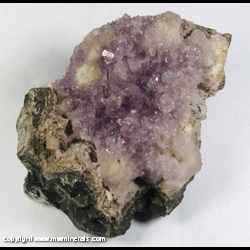 Mineral Specimen: Amethyst from Montclair, Montclair Twp., Essex Co., New Jersey Mineral Specimen: Amethyst from Montclair, Montclair Twp., Essex Co., New Jersey