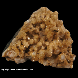 Mineral Specimen: Cinnabar on Calcite from Almaden District, Ciudad Real, Castile-La Mancha, Spain Mineral Specimen: Cinnabar on Calcite from Almaden District, Ciudad Real, Castile-La Mancha, Spain