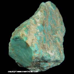 Mineral Specimen: Turquoise from Kingman area, Mohave Co., Arizona Mineral Specimen: Turquoise from Kingman area, Mohave Co., Arizona