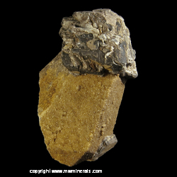 Mineral Specimen: Multi Generational Calcite Mushroom from Bor Pit (Boron Pit), Dal'negorsk B deposit, Dal'negorsk, Primorskiy Kray, Far-Eastern Region, Russia