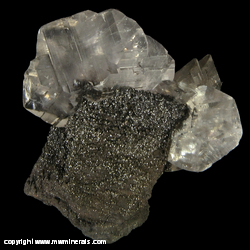 Mineral Specimen: Twinned Calcite Crystals from Tsumeb, Namibia Mineral Specimen: Twinned Calcite Crystals from Tsumeb, Namibia