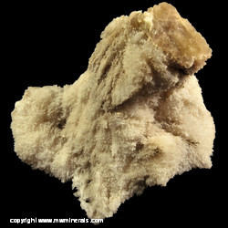 Minerals Specimen: Strontianite, Fluorite from Hardin Co., Illinois