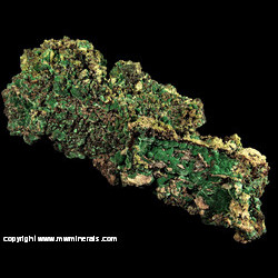 Minerals Specimen: Malachite from Tsumeb, Namibia Minerals Specimen: Malachite from Tsumeb, Namibia