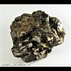 Minerals Specimen: Pyrite from Geco Mine, Gemmell Twp., Manitouwadge area, Thunder Bay Dist., Ontario, Canada Minerals Specimen: Pyrite from Geco Mine, Gemmell Twp., Manitouwadge area, Thunder Bay Dist., Ontario, Canada
