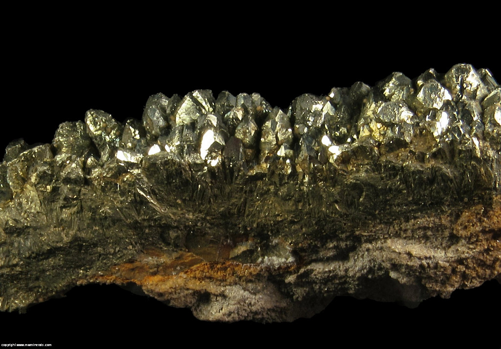 Mineral Specimen 6403 Marcasite from Blackstone Mine, Shullsburg, Upper