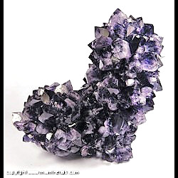 Mineral Specimen: Stalactic Amethyst from Artigas, Uruguay Mineral Specimen: Stalactic Amethyst from Artigas, Uruguay