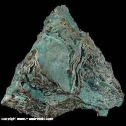 Mineral Specimen: Hemimorphite from Wenshan, Yunan Province, China