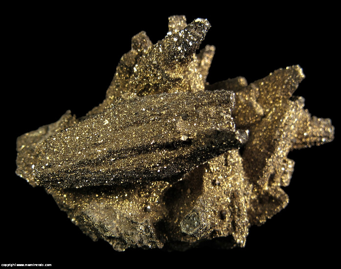 Mineral Specimen 6420 Pyrite Pseudomorph after Calcite from Contessa
