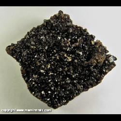 Mineral Specimen: Sphalerite varierty: Rubyjack, minor Galena, Druze Quartz and Fluorite from Denton Mine, Cave-In-Rock, Hardin Co., Illinois Mineral Specimen: Sphalerite varierty: Rubyjack, minor Galena, Druze Quartz and Fluorite from Denton Mine, Cave-In-Rock, Hardin Co., Illinois