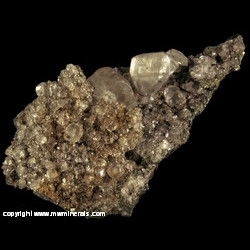 Minerals Specimen: Calcite, Marcasite from Blackstone Mine, Shullsburg, Upper Mississippi Valley Dist., Lafayette Co., Wisconsin Minerals Specimen: Calcite, Marcasite from Blackstone Mine, Shullsburg, Upper Mississippi Valley Dist., Lafayette Co., Wisconsin