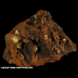 Minerals Specimen: Adamite from Mina Ojuela, Mapimi, Durango, Mexico