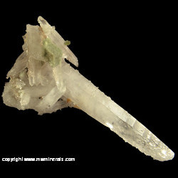 Mineral Specimen: Uvite Torumaline, Magnesite, Svanbergite on Quartz from Brumado, Bahia, Brazil Mineral Specimen: Uvite Torumaline, Magnesite, Svanbergite on Quartz from Brumado, Bahia, Brazil