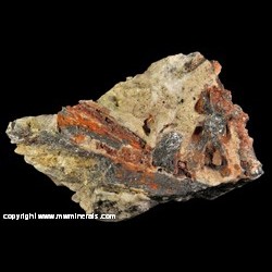 Mineral Specimen: Ottensite, Stibnite from Qinglong Mine (Dachang Mine), Qinglong Co., Qianxinan, Guizhou, China Mineral Specimen: Ottensite, Stibnite from Qinglong Mine (Dachang Mine), Qinglong Co., Qianxinan, Guizhou, China