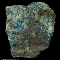 Minerals Specimen: Gerhardtite from Caledonia Mine, Ontonagon County, Michigan, USA Minerals Specimen: Gerhardtite from Caledonia Mine, Ontonagon County, Michigan, USA