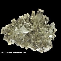 Minerals Specimen: Barite from Vena Volcano, Mina San Diego, Santa Barabara, Chihuahua, Mexico