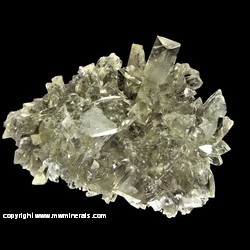 Mineral Specimen: Barite from Vena Volcano, Mina San Diego, Santa Barabara, Chihuahua, Mexico Mineral Specimen: Barite from Vena Volcano, Mina San Diego, Santa Barabara, Chihuahua, Mexico