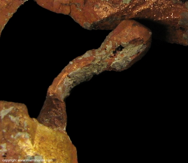Mineral Specimen: Copper Crystals from Knowlton Mine, Ontonagon County, Michigan, USA