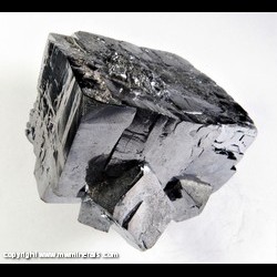 Mineral Specimen: Galena from Sweetwater Mine, Ellington, Viburnum Trend Dist., Reynolds Co., Missouri