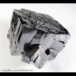 Mineral Specimen: Galena from Sweetwater Mine, Ellington, Viburnum Trend Dist., Reynolds Co., Missouri Mineral Specimen: Galena from Sweetwater Mine, Ellington, Viburnum Trend Dist., Reynolds Co., Missouri