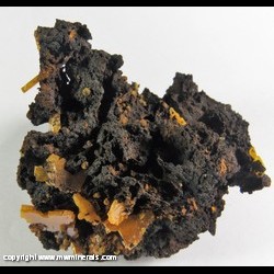 Minerals Specimen: Wulfenite from Mina Ahumada, Sierra Los Lamentos, Chihuahua, Mexico