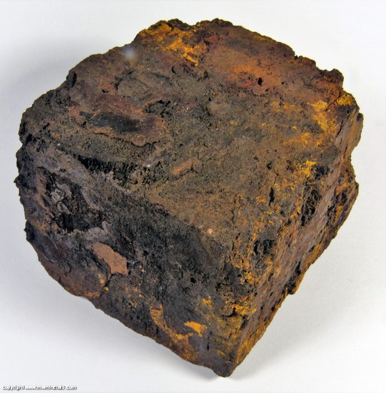 Mineral Specimen 6630 Limonite Pseudomorph after Siderite from Stove