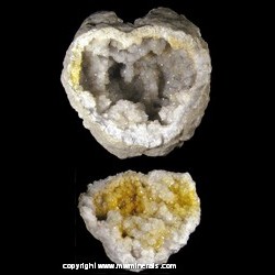 Mineral Specimen: Quartz Geode from Iowa Mineral Specimen: Quartz Geode from Iowa