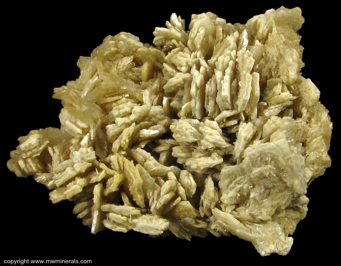 Mineral Specimen: Barite from Palos Verde, Los Angeles County, California