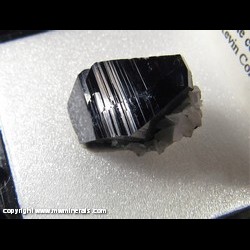 Mineral Specimen: Anatase, Quartz from Valdres Slate Quarry, Melbybraten, Oystre Slidre, Innlandet, Norway Mineral Specimen: Anatase, Quartz from Valdres Slate Quarry, Melbybraten, Oystre Slidre, Innlandet, Norway